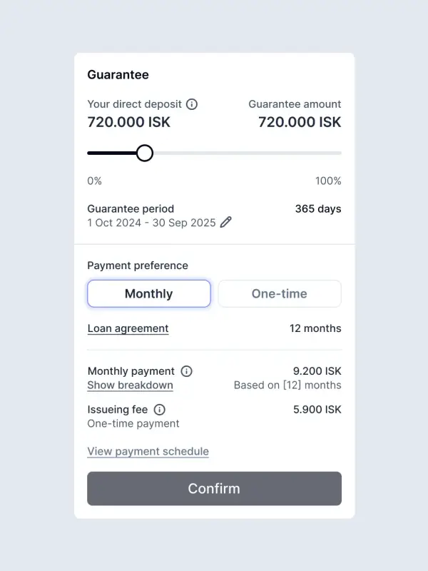 Dreifðu kostnaðinum